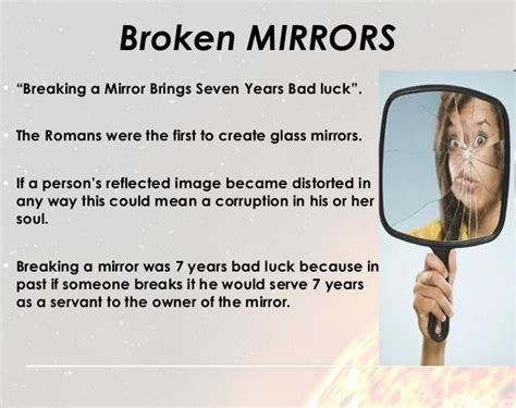 How to reverse broken mirror bad luck